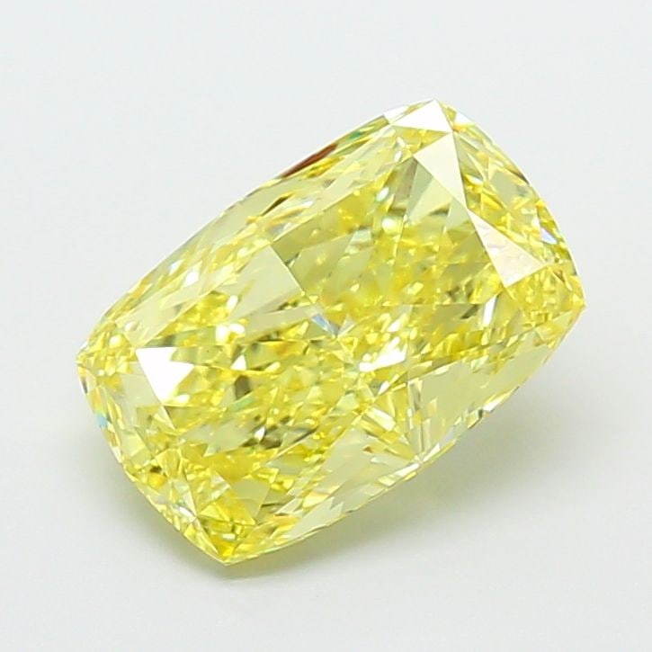Loose Diamond - CUSHION MODIFIED 3.62ct Fancy Intense Yellow VS1: Loose Diamond - CUSHION MODIFIED 3.62ct Fancy Intense Yellow VS1 Source: This is a real non-mined Diamond that has been grown in a lab Shape: CUSHION MODIFIED Carats: 3.62 Color: Fancy Intense Yellow 