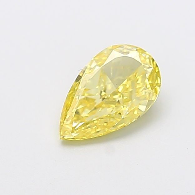 Loose Diamond - PEAR 0.9ct Fancy Intense Yellow VVS2: Loose Diamond - PEAR 0.9ct Fancy Intense Yellow VVS2 Source: This is a real non-mined Diamond that has been grown in a lab Shape: PEAR Carats: 0.9 Color: Fancy Intense Yellow Certification: IGI Video: