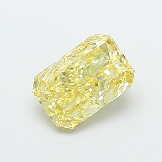 Loose Diamond - RADIANT 1.03ct Fancy Intense Yellow VS1: Loose Diamond - RADIANT 1.03ct Fancy Intense Yellow VS1 Source: This is a real non-mined Diamond that has been grown in a lab Shape: RADIANT Carats: 1.03 Color: Fancy Intense Yellow Certification: IGI