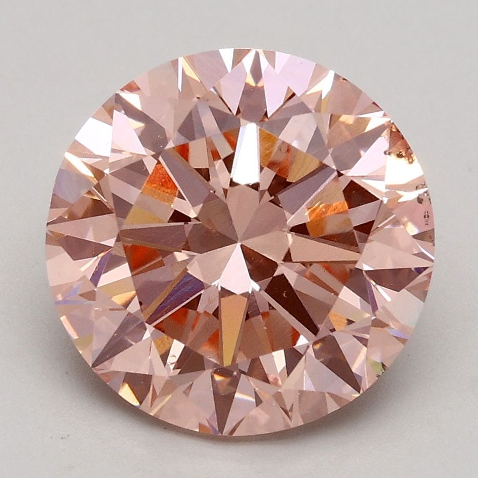 Loose Diamond - ROUND 3.0ct Fancy Intense Pink SI1: Loose Diamond - ROUND 3.0ct Fancy Intense Pink SI1 Source: This is a real non-mined Diamond that has been grown in a lab Shape: ROUND Carats: 3.0 Color: Fancy Intense Pink Certification: IGI Video: