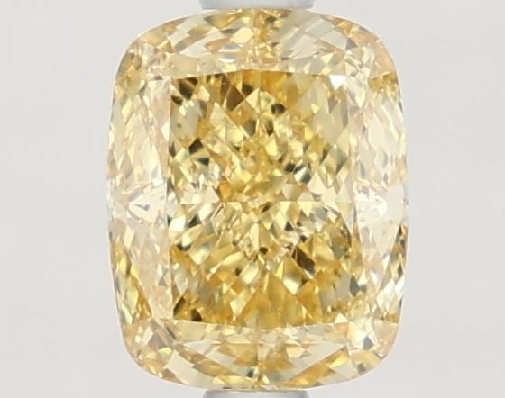 Loose Diamond - CUSHION MODIFIED 1.12ct Fancy Intense Yellow VS2: Loose Diamond - CUSHION MODIFIED 1.12ct Fancy Intense Yellow VS2 Source: This is a real non-mined Diamond that has been grown in a lab Shape: CUSHION MODIFIED Carats: 1.12 Color: Fancy Intense Yellow 