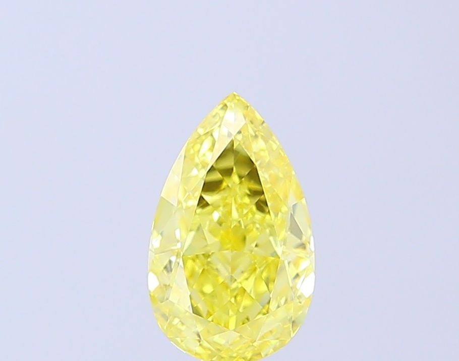 Loose Diamond - PEAR 1.56ct Fancy Vivid Yellow VVS2: Loose Diamond - PEAR 1.56ct Fancy Vivid Yellow VVS2 Source: This is a real non-mined Diamond that has been grown in a lab Shape: PEAR Carats: 1.56 Color: Fancy Vivid Yellow Certification: IGI Video: