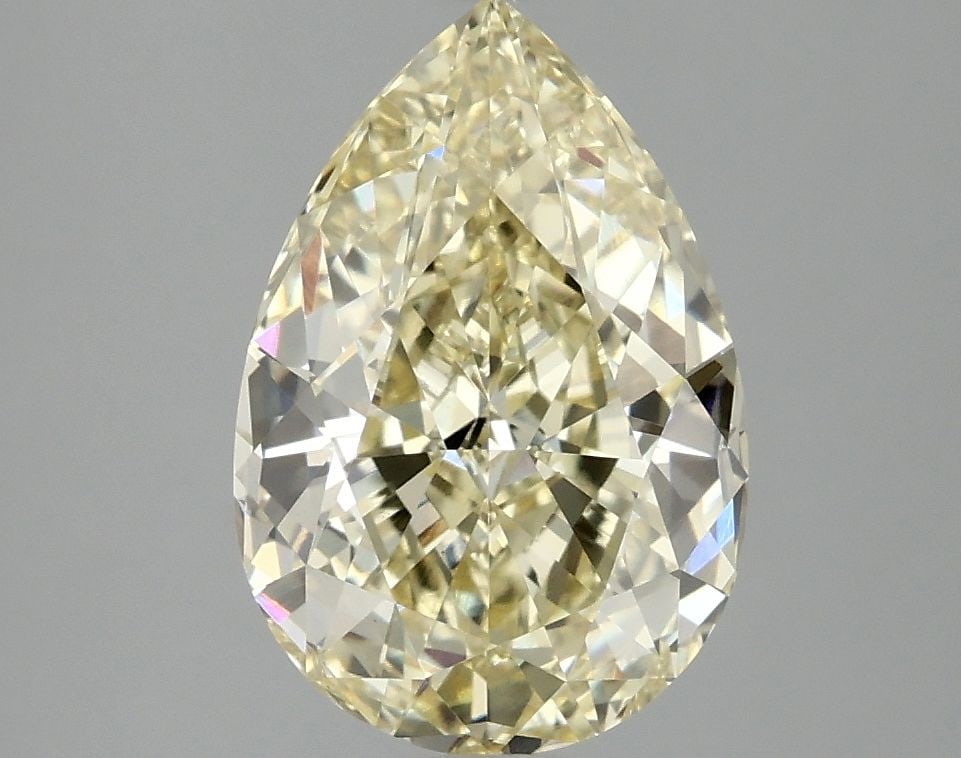 Loose Diamond - PEAR 3.05ct Fancy Intense Yellow VS1 (1 of 1)