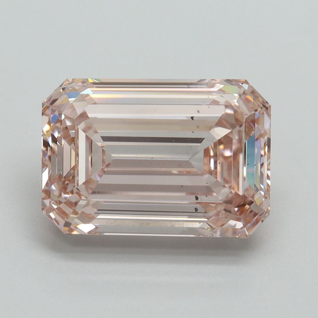 Loose Diamond - EMERALD 6.56ct Fancy Intense Pink VS2: Loose Diamond - EMERALD 6.56ct Fancy Intense Pink VS2 Source: This is a real non-mined Diamond that has been grown in a lab Shape: EMERALD Carats: 6.56 Color: Fancy Intense Pink Certification: IGI Vid