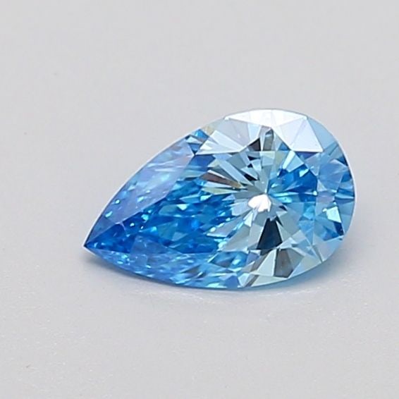 Loose Diamond - PEAR 0.36ct Fancy Vivid Blue VS1: Loose Diamond - PEAR 0.36ct Fancy Vivid Blue VS1 Source: This is a real non-mined Diamond that has been grown in a lab Shape: PEAR Carats: 0.36 Color: Fancy Vivid Blue Certification: IGI Video: