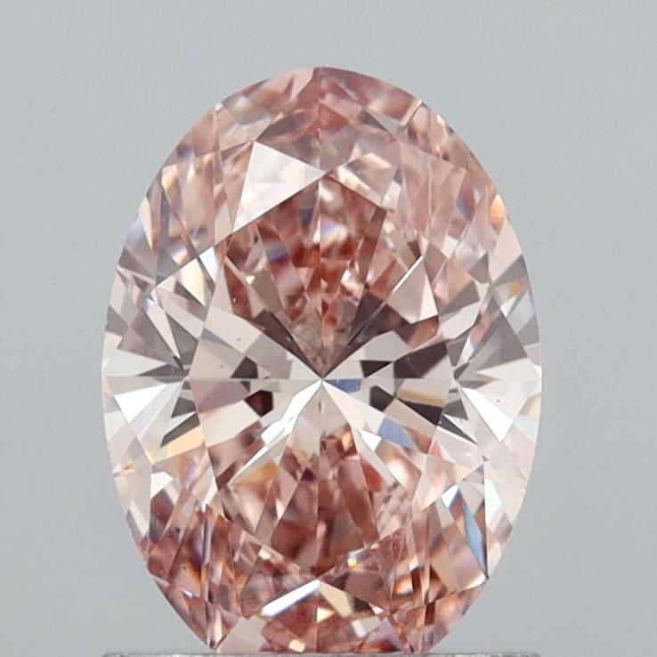 Loose Diamond - OVAL 1.16ct Fancy Pinkish Brown VS1: Loose Diamond - OVAL 1.16ct Fancy Pinkish Brown VS1 Source: This is a real non-mined Diamond that has been grown in a lab Shape: OVAL Carats: 1.16 Color: Fancy Pinkish Brown Certification: IGI Video: