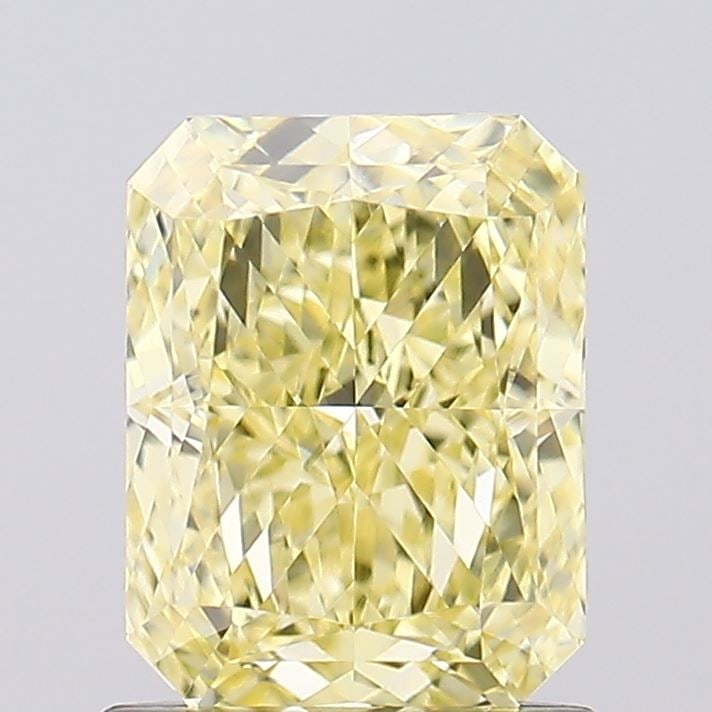 Loose Diamond - RADIANT 1.28ct Fancy Intense Yellow VVS2: Loose Diamond - RADIANT 1.28ct Fancy Intense Yellow VVS2 Source: This is a real non-mined Diamond that has been grown in a lab Shape: RADIANT Carats: 1.28 Color: Fancy Intense Yellow Certification: IG