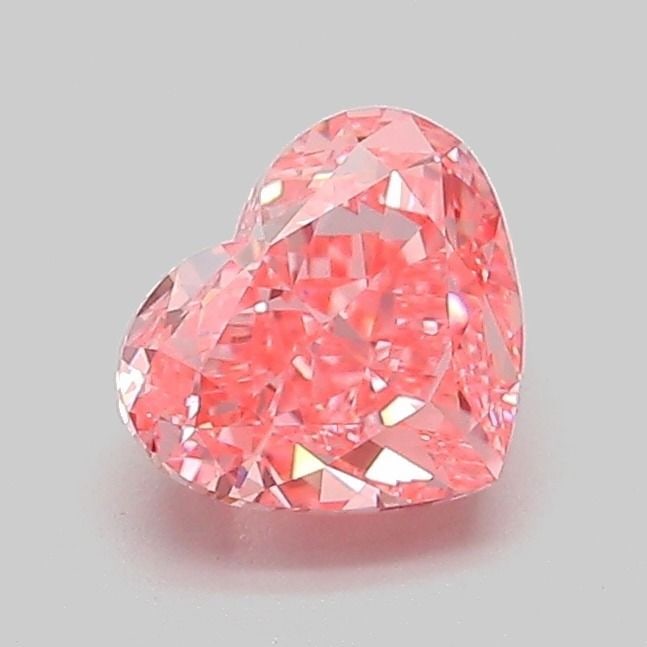 Loose Diamond - HEART 1.05ct Fancy Vivid Pink VVS2: Loose Diamond - HEART 1.05ct Fancy Vivid Pink VVS2 Source: This is a real non-mined Diamond that has been grown in a lab Shape: HEART Carats: 1.05 Color: Fancy Vivid Pink Certification: IGI Video: