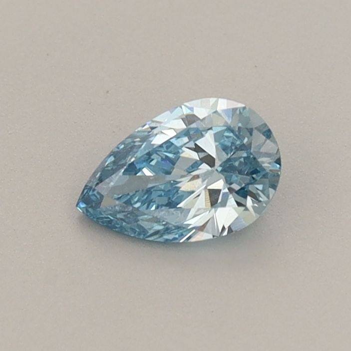 Loose Diamond - PEAR 0.31ct Fancy Vivid Blue SI1: Loose Diamond - PEAR 0.31ct Fancy Vivid Blue SI1 Source: This is a real non-mined Diamond that has been grown in a lab Shape: PEAR Carats: 0.31 Color: Fancy Vivid Blue Certification: IGI Video: