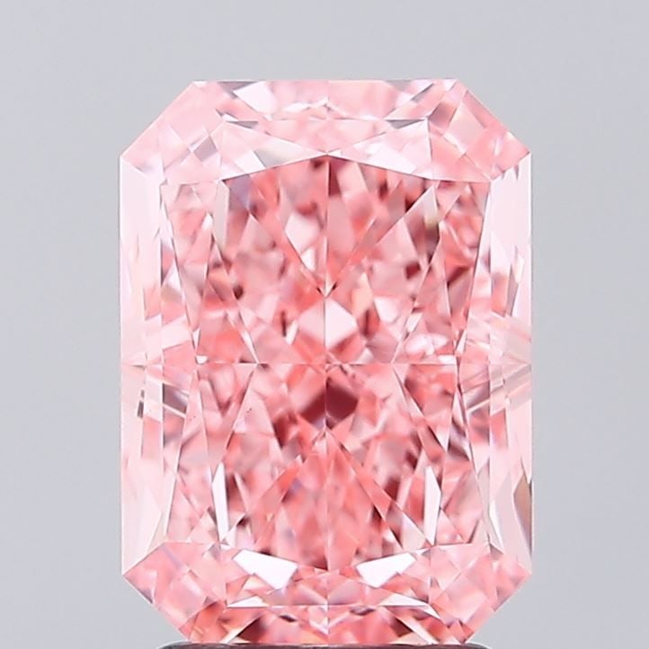 Loose Diamond - RADIANT 3.04ct Fancy Vivid Pink VS1 (1 of 1)