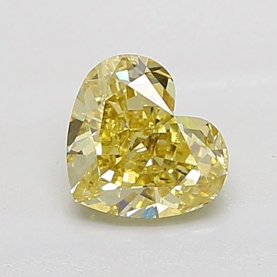 Loose Diamond - HEART 1.21ct Fancy Intense Yellow VVS2: Loose Diamond - HEART 1.21ct Fancy Intense Yellow VVS2 Source: This is a real non-mined Diamond that has been grown in a lab Shape: HEART Carats: 1.21 Color: Fancy Intense Yellow Certification: IGI Vi