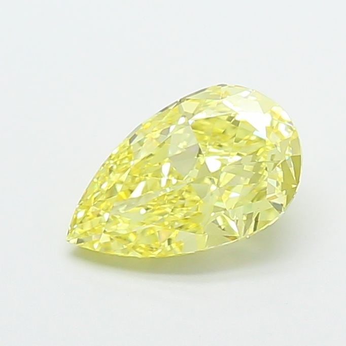 Loose Diamond - PEAR 2.06ct Fancy Intense Yellow VVS2: Loose Diamond - PEAR 2.06ct Fancy Intense Yellow VVS2 Source: This is a real non-mined Diamond that has been grown in a lab Shape: PEAR Carats: 2.06 Color: Fancy Intense Yellow Certification: IGI Vide