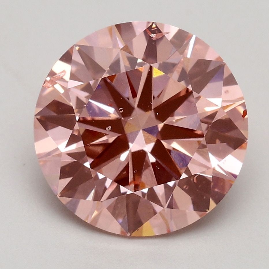 Ideal Loose Diamond - ROUND 2.6ct Fancy Intense Pink SI1: Ideal Loose Diamond - ROUND 2.6ct Fancy Intense Pink SI1 Source: This is a real non-mined Diamond that has been grown in a lab Shape: ROUND Carats: 2.6 Color: Fancy Intense Pink Certification: IGI Vid