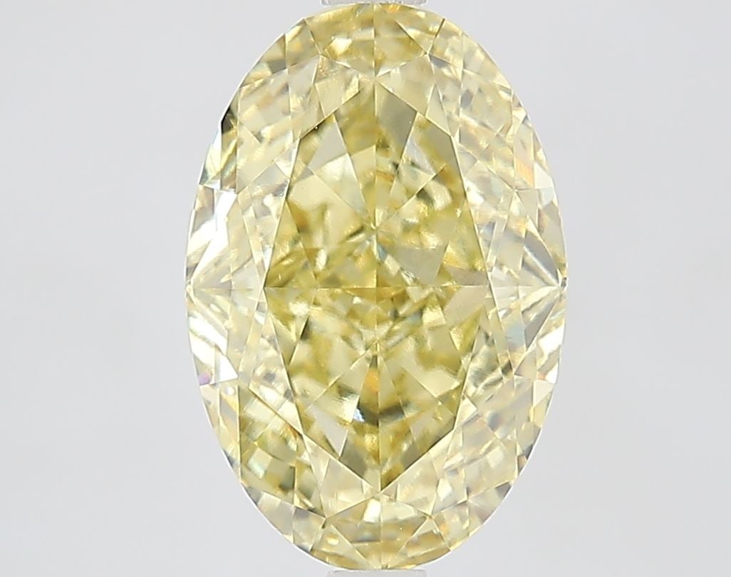 Loose Diamond - OVAL 3.92ct Fancy Intense Yellow VVS2 (1 of 1)