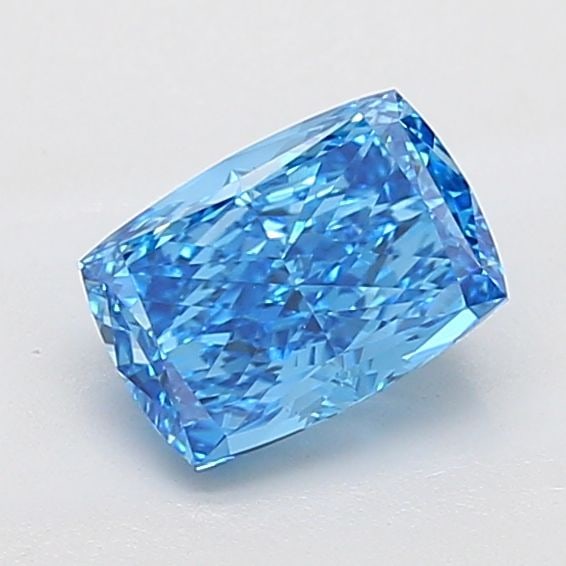 Loose Diamond - CUSHION MODIFIED 2.04ct Fancy Vivid Blue VS1: Loose Diamond - CUSHION MODIFIED 2.04ct Fancy Vivid Blue VS1 Source: This is a real non-mined Diamond that has been grown in a lab Shape: CUSHION MODIFIED Carats: 2.04 Color: Fancy Vivid Blue Certific