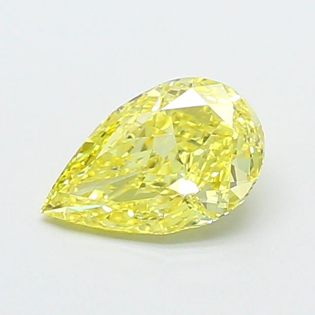 Loose Diamond - PEAR 0.86ct Fancy Vivid Yellow VVS2: Loose Diamond - PEAR 0.86ct Fancy Vivid Yellow VVS2 Source: This is a real non-mined Diamond that has been grown in a lab Shape: PEAR Carats: 0.86 Color: Fancy Vivid Yellow Certification: IGI Video: