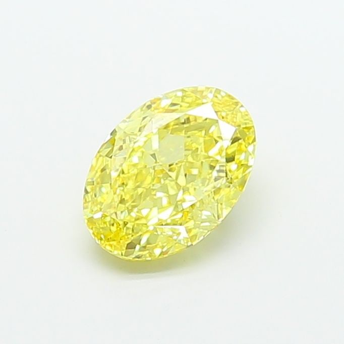 Loose Diamond - OVAL 2.61ct Fancy Intense Yellow VS2: Loose Diamond - OVAL 2.61ct Fancy Intense Yellow VS2 Source: This is a real non-mined Diamond that has been grown in a lab Shape: OVAL Carats: 2.61 Color: Fancy Intense Yellow Certification: IGI Video