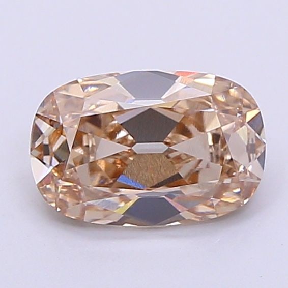 Loose Diamond - CUSHION 1.53ct Very Light Brown VS1: Loose Diamond - CUSHION 1.53ct Very Light Brown VS1 Source: This is a real non-mined Diamond that has been grown in a lab Shape: CUSHION Carats: 1.53 Color: Very Light Brown Certification: IGI Video: