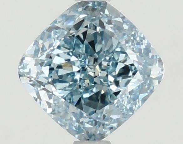 Loose Diamond - CUSHION MODIFIED 1.39ct Fancy Vivid Blue VVS2: Loose Diamond - CUSHION MODIFIED 1.39ct Fancy Vivid Blue VVS2 Source: This is a real non-mined Diamond that has been grown in a lab Shape: CUSHION MODIFIED Carats: 1.39 Color: Fancy Vivid Blue Certifi