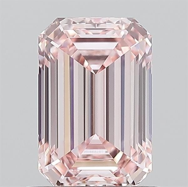 Loose Diamond - EMERALD 0.8ct Fancy Intense Pink VS1: Loose Diamond - EMERALD 0.8ct Fancy Intense Pink VS1 Source: This is a real non-mined Diamond that has been grown in a lab Shape: EMERALD Carats: 0.8 Color: Fancy Intense Pink Certification: IGI Video