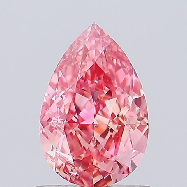 Loose Diamond - PEAR 1.03ct Fancy Intense Pink VVS2: Loose Diamond - PEAR 1.03ct Fancy Intense Pink VVS2 Source: This is a real non-mined Diamond that has been grown in a lab Shape: PEAR Carats: 1.03 Color: Fancy Intense Pink Certification: NONE Video:
