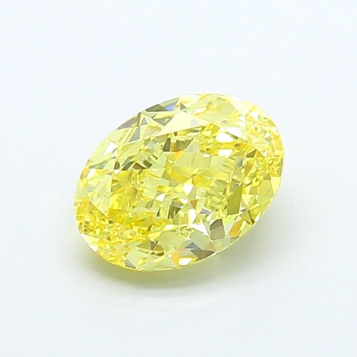 Loose Diamond - OVAL 3.03ct Fancy Intense Yellow VS1: Loose Diamond - OVAL 3.03ct Fancy Intense Yellow VS1 Source: This is a real non-mined Diamond that has been grown in a lab Shape: OVAL Carats: 3.03 Color: Fancy Intense Yellow Certification: IGI Video