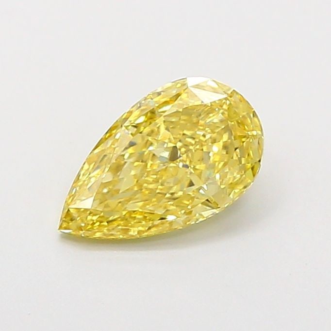 Loose Diamond - PEAR 1.0ct Fancy Vivid Yellow VS1: Loose Diamond - PEAR 1.0ct Fancy Vivid Yellow VS1 Source: This is a real non-mined Diamond that has been grown in a lab Shape: PEAR Carats: 1.0 Color: Fancy Vivid Yellow Certification: IGI Video: