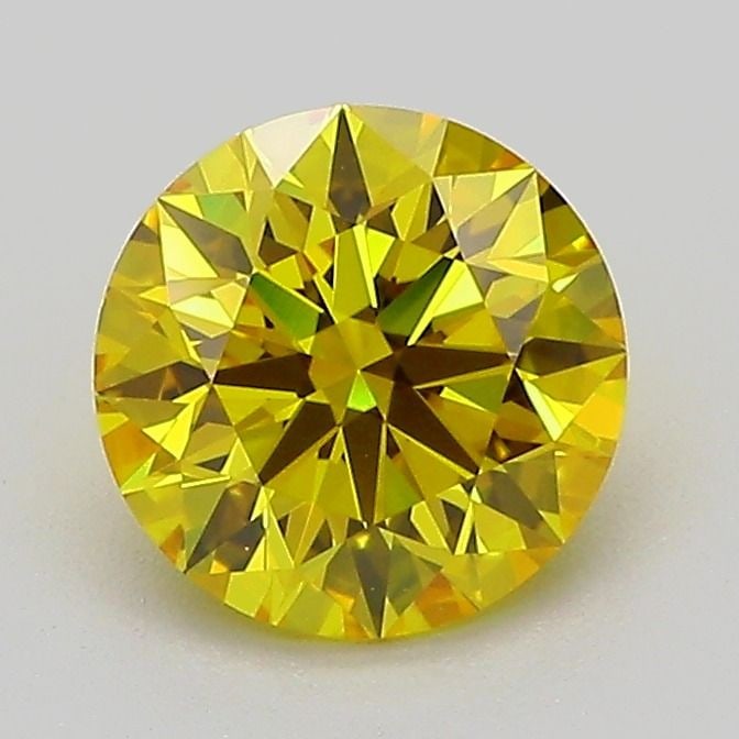 Ideal Loose Diamond - ROUND 1.25ct Fancy Vivid Yellow VVS2: Ideal Loose Diamond - ROUND 1.25ct Fancy Vivid Yellow VVS2 Source: This is a real non-mined Diamond that has been grown in a lab Shape: ROUND Carats: 1.25 Color: Fancy Vivid Yellow Certification: IGI 