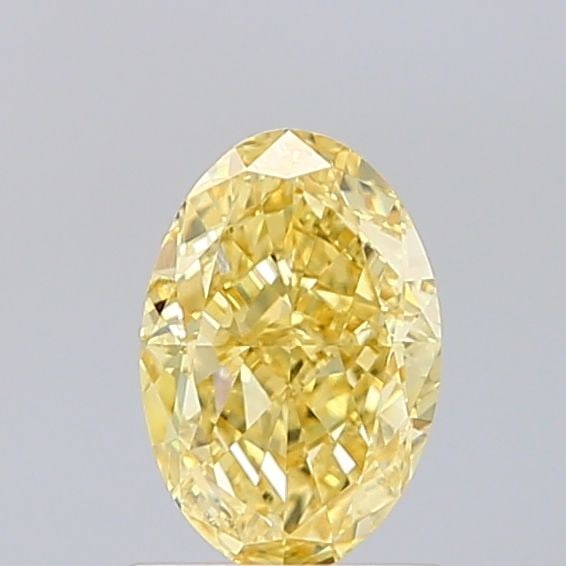 Loose Diamond - OVAL 1.03ct Fancy Intense Yellow VS1: Loose Diamond - OVAL 1.03ct Fancy Intense Yellow VS1 Source: This is a real non-mined Diamond that has been grown in a lab Shape: OVAL Carats: 1.03 Color: Fancy Intense Yellow Certification: IGI Video
