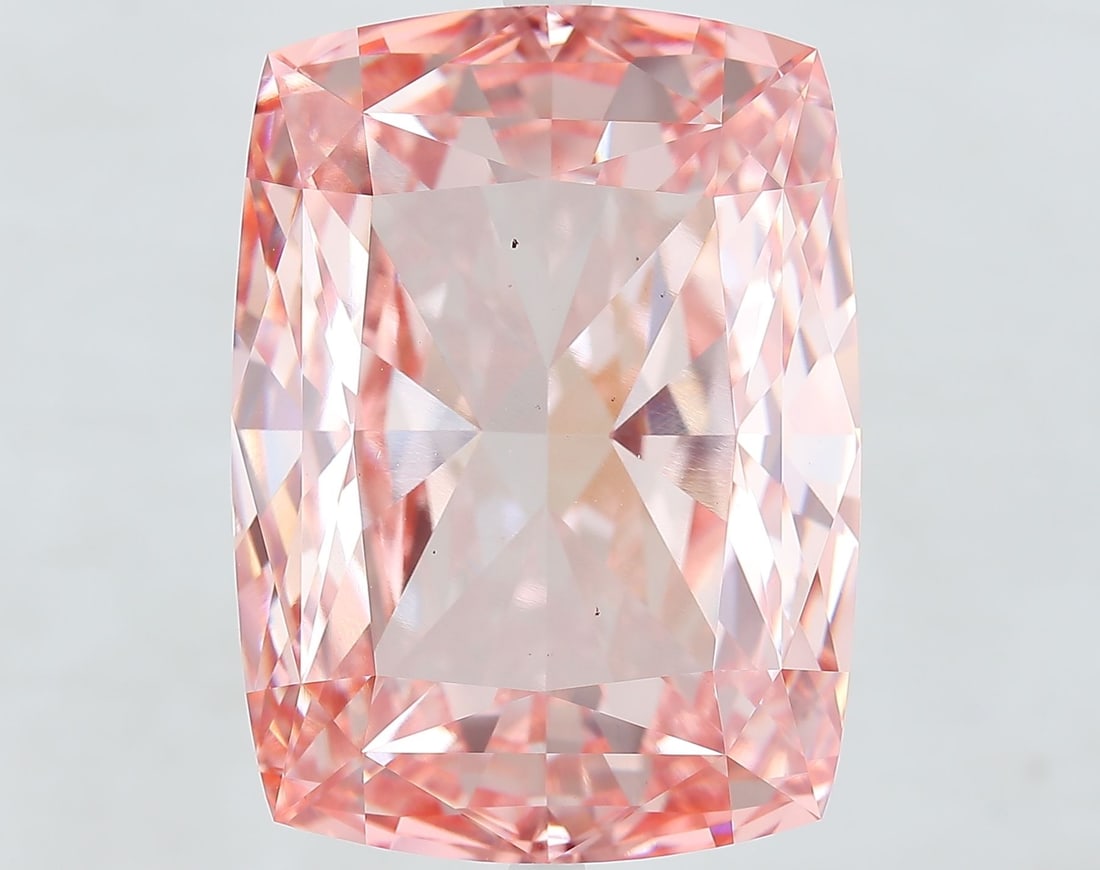 Loose Diamond - CUSHION MODIFIED 31.03ct Fancy Vivid Pink VS1 (1 of 1)