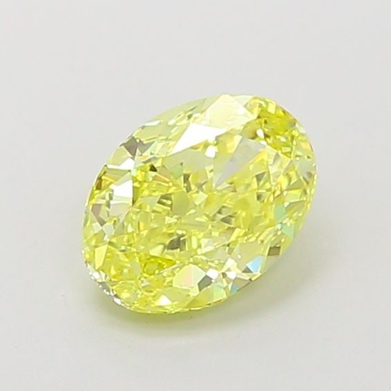 Loose Diamond - OVAL 1.0ct Fancy Vivid Yellow VS1: Loose Diamond - OVAL 1.0ct Fancy Vivid Yellow VS1 Source: This is a real non-mined Diamond that has been grown in a lab Shape: OVAL Carats: 1.0 Color: Fancy Vivid Yellow Certification: IGI Video: