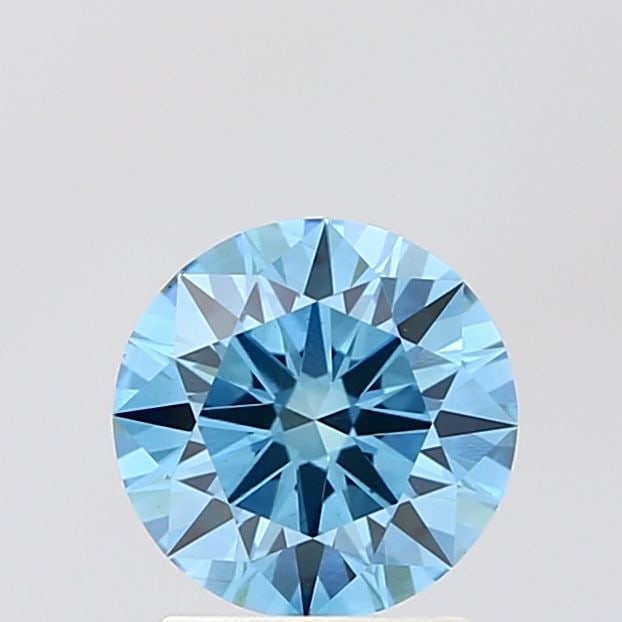 Ideal Loose Diamond - ROUND 1.35ct Fancy Vivid Blue VS1: Ideal Loose Diamond - ROUND 1.35ct Fancy Vivid Blue VS1 Source: This is a real non-mined Diamond that has been grown in a lab Shape: ROUND Carats: 1.35 Color: Fancy Vivid Blue Certification: IGI Video