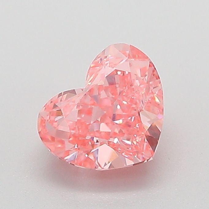Loose Diamond - HEART 1.01ct Fancy Vivid Pink VVS2: Loose Diamond - HEART 1.01ct Fancy Vivid Pink VVS2 Source: This is a real non-mined Diamond that has been grown in a lab Shape: HEART Carats: 1.01 Color: Fancy Vivid Pink Certification: IGI The Diamon