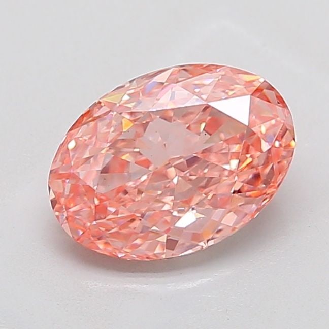 Loose Diamond - OVAL 2.06ct Fancy Vivid Pink VS1: Loose Diamond - OVAL 2.06ct Fancy Vivid Pink VS1 Source: This is a real non-mined Diamond that has been grown in a lab Shape: OVAL Carats: 2.06 Color: Fancy Vivid Pink Certification: IGI Video: