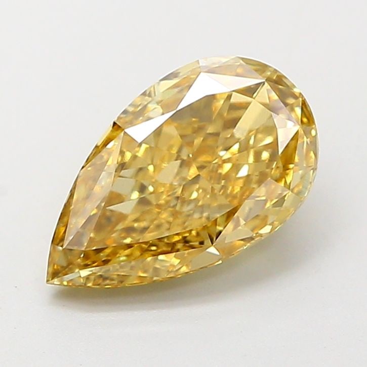 Loose Diamond - PEAR 2.04ct Fancy Vivid Yellow VS1: Loose Diamond - PEAR 2.04ct Fancy Vivid Yellow VS1 Source: This is a real non-mined Diamond that has been grown in a lab Shape: PEAR Carats: 2.04 Color: Fancy Vivid Yellow Certification: NONE Video: