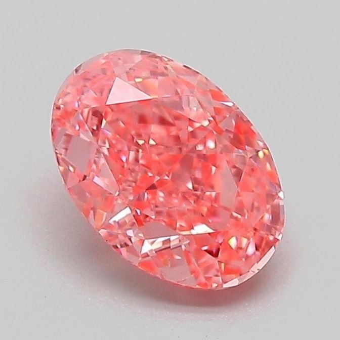 Loose Diamond - OVAL 1.1ct Fancy Vivid Pink VS1: Loose Diamond - OVAL 1.1ct Fancy Vivid Pink VS1 Source: This is a real non-mined Diamond that has been grown in a lab Shape: OVAL Carats: 1.1 Color: Fancy Vivid Pink Certification: IGI Video: