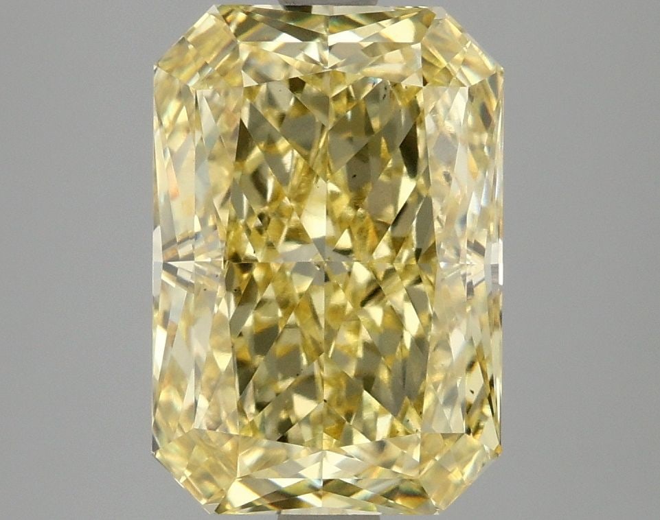Loose Diamond - RADIANT 4.03ct Fancy Vivid Yellow VS1 (1 of 1)
