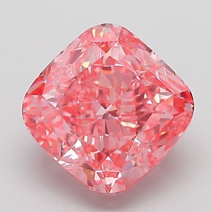 Loose Diamond - CUSHION MODIFIED 2.05ct Fancy Vivid Pink VVS2: Loose Diamond - CUSHION MODIFIED 2.05ct Fancy Vivid Pink VVS2 Source: This is a real non-mined Diamond that has been grown in a lab Shape: CUSHION MODIFIED Carats: 2.05 Color: Fancy Vivid Pink Certifi