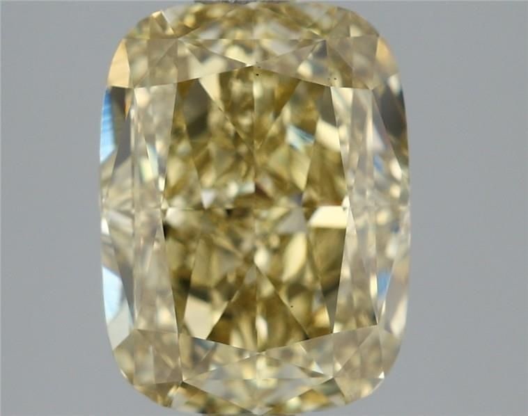 Loose Diamond - CUSHION MODIFIED 3.02ct Fancy Intense Yellow VS1 (1 of 1)