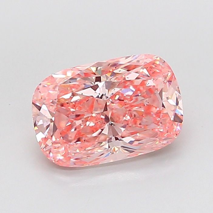 Loose Diamond - CUSHION MODIFIED 3.0ct Fancy Vivid Pink SI1: Loose Diamond - CUSHION MODIFIED 3.0ct Fancy Vivid Pink SI1 Source: This is a real non-mined Diamond that has been grown in a lab Shape: CUSHION MODIFIED Carats: 3.0 Color: Fancy Vivid Pink Certificat