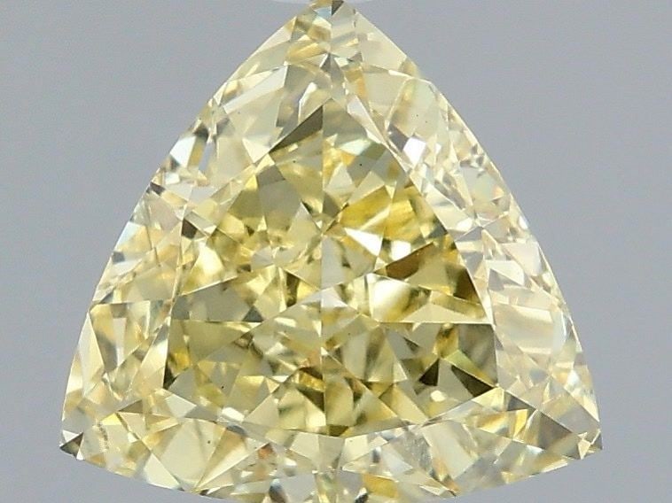 Loose Diamond - TRIANGULAR 1.6ct Fancy Intense Yellow VS1 (1 of 1)