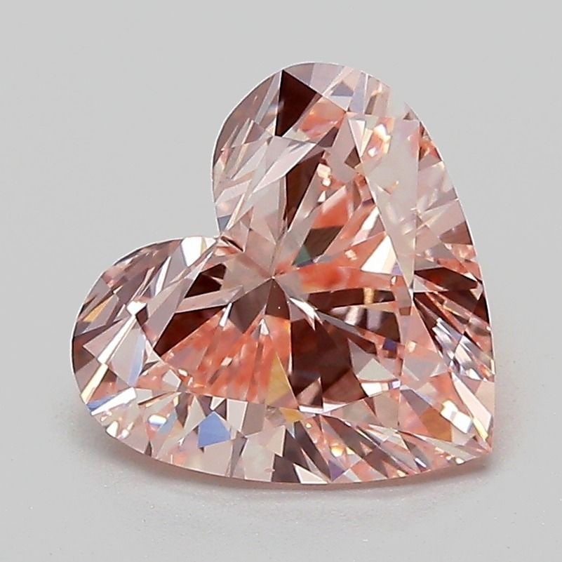 Loose Diamond - HEART 2.03ct Fancy Intense Pink VS2: Loose Diamond - HEART 2.03ct Fancy Intense Pink VS2 Source: This is a real non-mined Diamond that has been grown in a lab Shape: HEART Carats: 2.03 Color: Fancy Intense Pink Certification: IGI Video:
