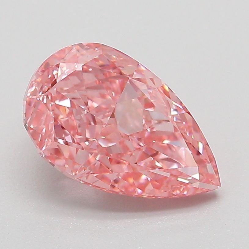 Loose Diamond - PEAR 2.05ct Fancy Vivid Pink VVS2: Loose Diamond - PEAR 2.05ct Fancy Vivid Pink VVS2 Source: This is a real non-mined Diamond that has been grown in a lab Shape: PEAR Carats: 2.05 Color: Fancy Vivid Pink Certification: IGI Video: