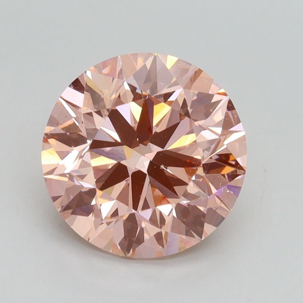 Loose Diamond - ROUND 2.5ct Fancy Intense Pink VS2: Loose Diamond - ROUND 2.5ct Fancy Intense Pink VS2 Source: This is a real non-mined Diamond that has been grown in a lab Shape: ROUND Carats: 2.5 Color: Fancy Intense Pink Certification: IGI Video: