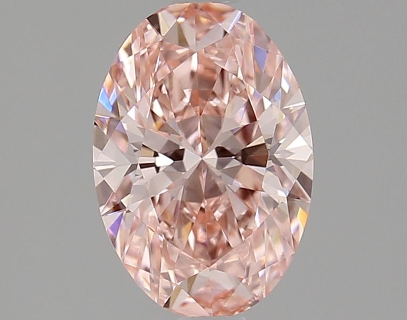 Loose Diamond - OVAL 1.25ct Fancy Vivid Pink VVS1: Loose Diamond - OVAL 1.25ct Fancy Vivid Pink VVS1 Source: This is a real non-mined Diamond that has been grown in a lab Shape: OVAL Carats: 1.25 Color: Fancy Vivid Pink Certification: IGI Video: