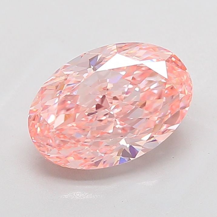 Loose Diamond - OVAL 5.03ct Fancy Vivid Pink VVS2: Loose Diamond - OVAL 5.03ct Fancy Vivid Pink VVS2 Source: This is a real non-mined Diamond that has been grown in a lab Shape: OVAL Carats: 5.03 Color: Fancy Vivid Pink Certification: IGI Video: