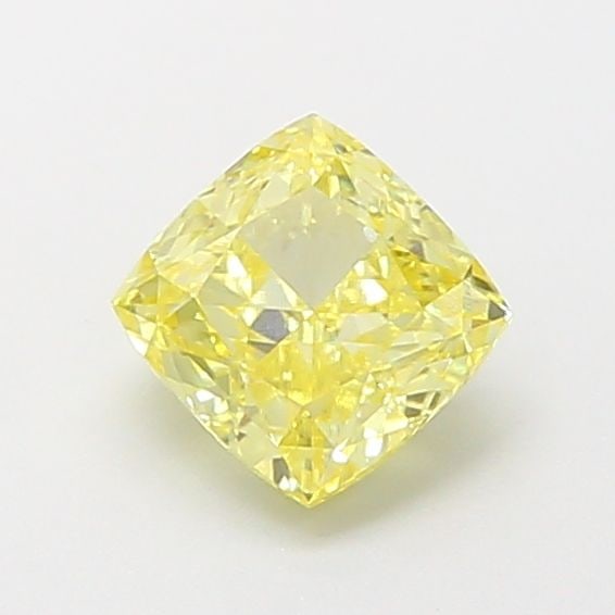 Loose Diamond - CUSHION MODIFIED 1.01ct Fancy Intense Yellow VS1: Loose Diamond - CUSHION MODIFIED 1.01ct Fancy Intense Yellow VS1 Source: This is a real non-mined Diamond that has been grown in a lab Shape: CUSHION MODIFIED Carats: 1.01 Color: Fancy Intense Yellow 