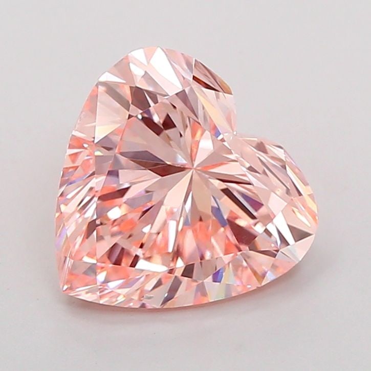 Loose Diamond - HEART 2.93ct Fancy Intense Pink VVS2: Loose Diamond - HEART 2.93ct Fancy Intense Pink VVS2 Source: This is a real non-mined Diamond that has been grown in a lab Shape: HEART Carats: 2.93 Color: Fancy Intense Pink Certification: IGI Video: