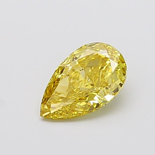 Loose Diamond - PEAR 1.03ct Fancy Intense Yellow VS1: Loose Diamond - PEAR 1.03ct Fancy Intense Yellow VS1 Source: This is a real non-mined Diamond that has been grown in a lab Shape: PEAR Carats: 1.03 Color: Fancy Intense Yellow Certification: IGI Video