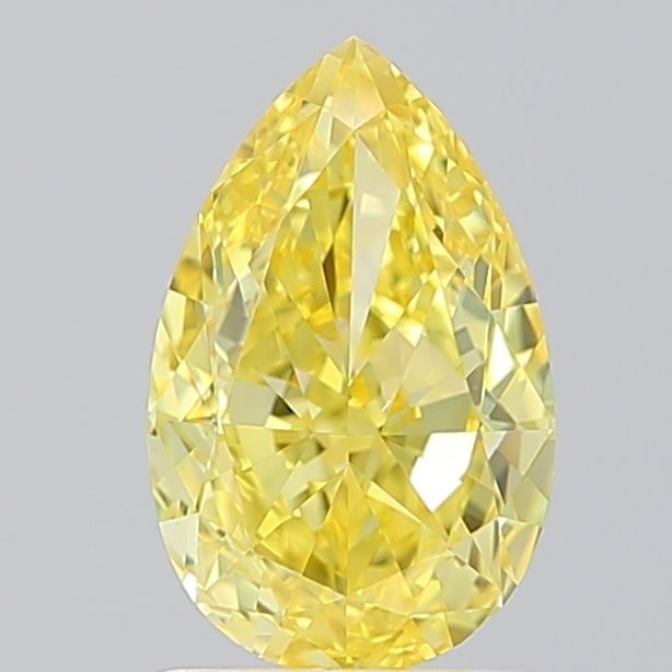 Loose Diamond - PEAR 1.5ct Fancy Vivid Yellow VS1: Loose Diamond - PEAR 1.5ct Fancy Vivid Yellow VS1 Source: This is a real non-mined Diamond that has been grown in a lab Shape: PEAR Carats: 1.5 Color: Fancy Vivid Yellow Certification: IGI Video: